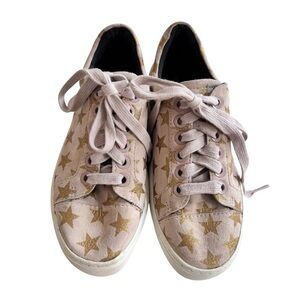 Rebecca Minkoff Nadia Star Leather Sneaker Sz 6
